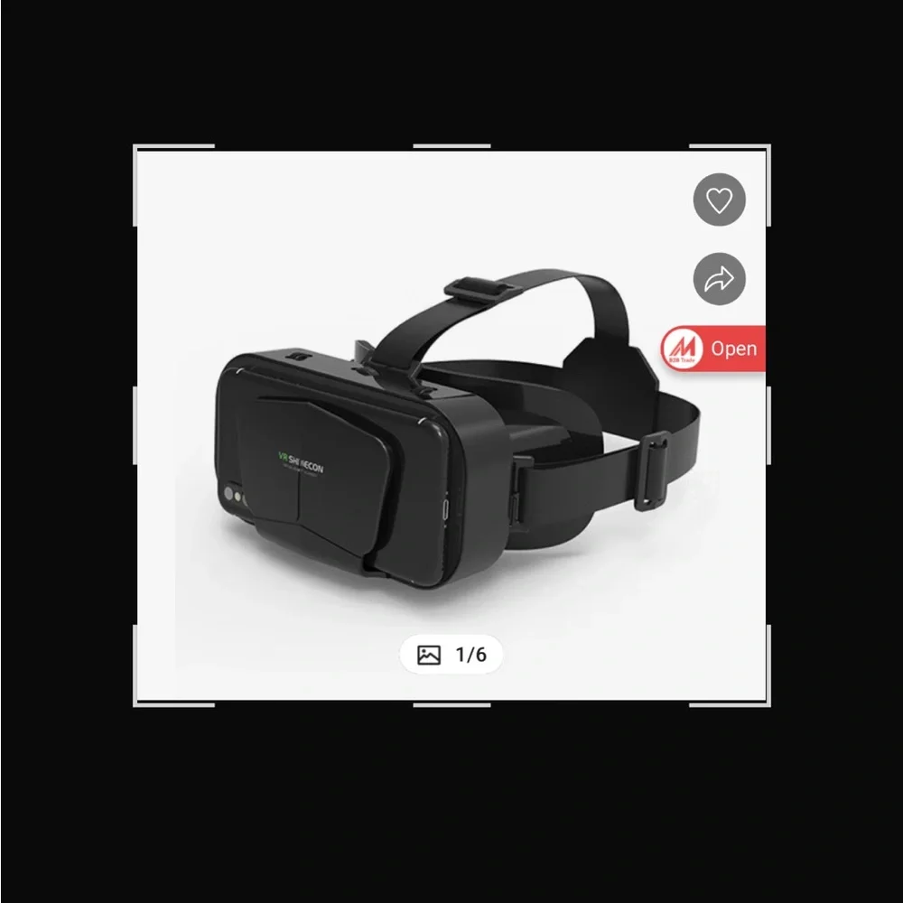 Smartphone VR Headset - Black and Gray